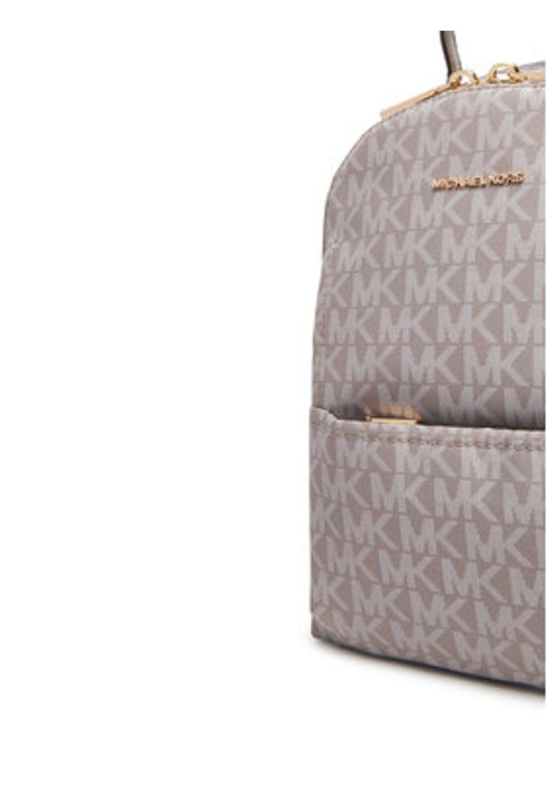 MICHAEL Michael Kors Plecak 30T5G3XB1U Beżowy. Kolor: beżowy. Materiał: skóra