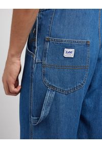 Lee - LEE BIB MID MĘSKIE SPODNIE JEANSOWE OGRODNICZKI JEANS MID SHADE 112349314 L72Z017385