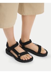 Teva Sandały Winsted 1017424 Czarny. Kolor: czarny. Materiał: materiał #1