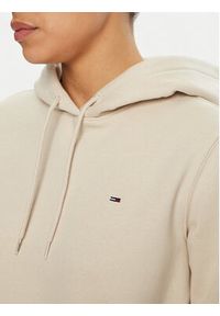 Tommy Jeans Bluza DW0DW19958 Beżowy Regular Fit. Kolor: beżowy. Materiał: bawełna
