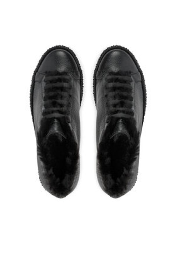 LE SILLA - Le Silla Sneakersy Andrea Fod 1633T020M1LLBUK933 Czarny. Kolor: czarny. Materiał: skóra