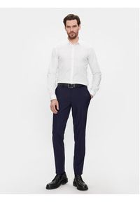 Calvin Klein Koszula K10K112743 Biały Extra Slim Fit. Kolor: biały. Materiał: bawełna