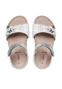 s.Oliver Sandały 5-38500-28 Srebrny. Kolor: srebrny. Materiał: skóra #3