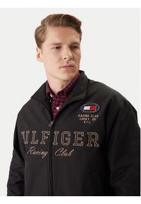 TOMMY HILFIGER - Tommy Hilfiger Kurtka bomber Racing MW0MW42565 Czarny Regular Fit. Kolor: czarny. Materiał: syntetyk #3