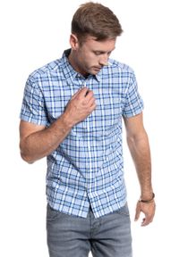 Wrangler - KOSZULA MĘSKA WRANGLER SS 1PKT BDOWN SHIRT PLACID BLUE W5J11OB15 112130159 #8