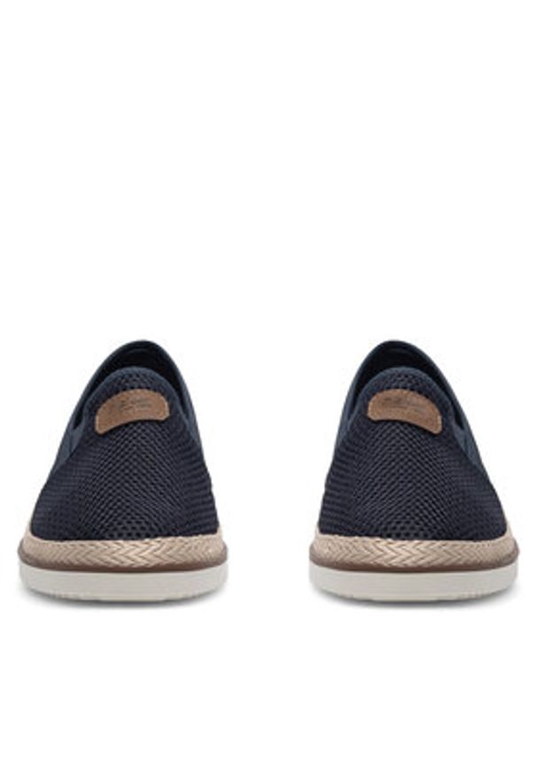 Rieker Espadryle B2366-14 Niebieski. Kolor: niebieski. Materiał: materiał