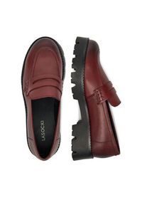 Lasocki Loafersy CEO-WI16-780-03 Bordowy. Kolor: czerwony. Materiał: skóra #8