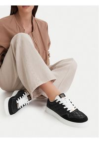 Nine West Sneakersy EO-SS25-3C105 Czarny. Kolor: czarny. Materiał: materiał #1