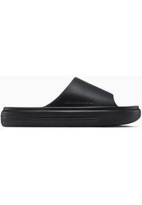 Plaskanie Converse Essential Slide, Dla obu płci. Kolor: czarny. Materiał: syntetyk, materiał. Sport: pływanie, fitness