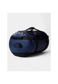 Torba sportowa The North Face Base Camp Duffel. Kolor: wielokolorowy, niebieski, czarny. Materiał: materiał