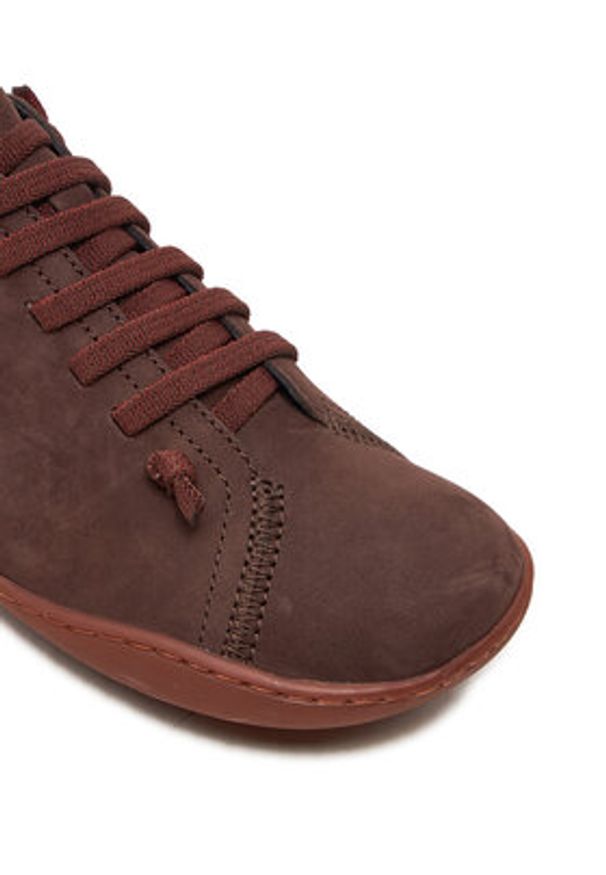 Camper Sneakersy 20848-246 Brązowy. Kolor: brązowy. Materiał: zamsz, skóra