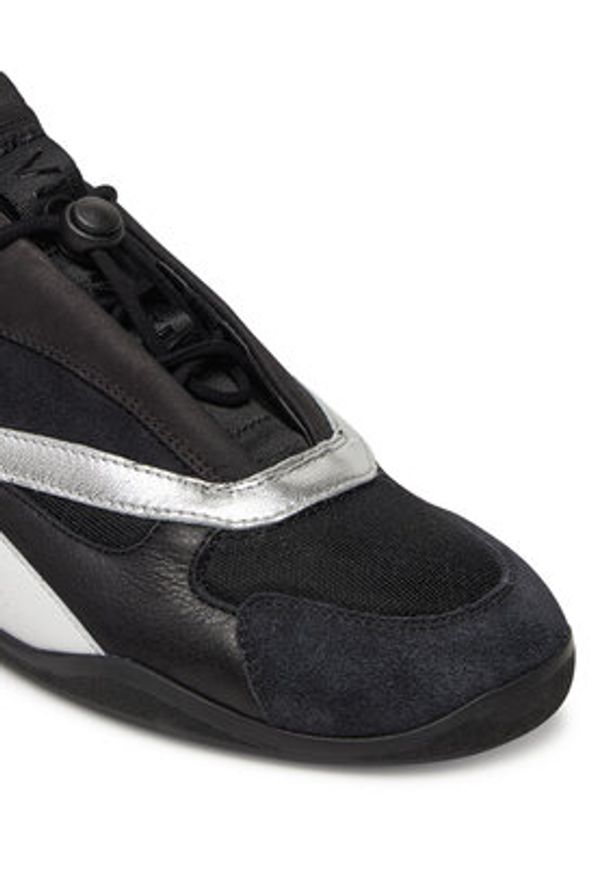 Vic Matié Sneakersy 1G3506D G32BQOTI29 Czarny. Kolor: czarny. Materiał: zamsz, skóra