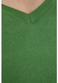 medicine - Medicine - Sweter bawełniany Commercial. Okazja: na co dzień. Kolor: zielony. Materiał: bawełna. Długość rękawa: długi rękaw. Długość: długie. Styl: casual #2