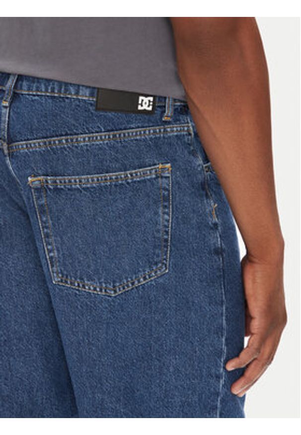 DC Shoes Szorty jeansowe Worker ADYDS03020 Niebieski Baggy Fit. Kolor: niebieski. Materiał: bawełna