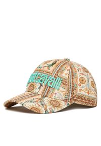 Czapka z daszkiem Just Cavalli. Kolor: beżowy #1