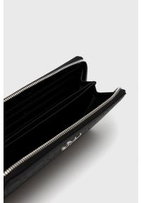 Calvin Klein portfel damski kolor czarny. Kolor: czarny