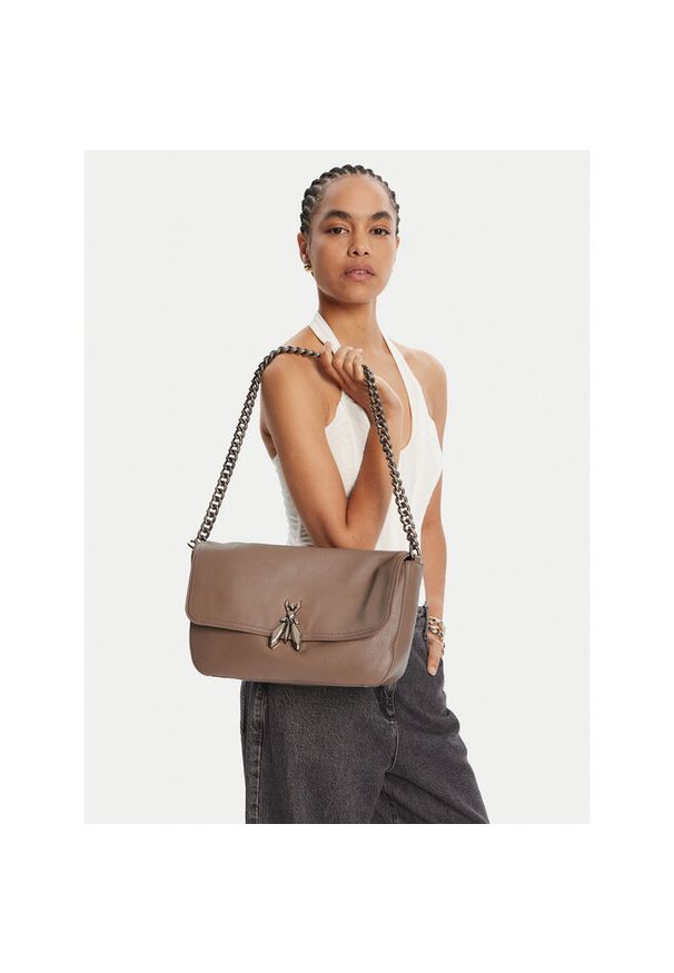 Torebka Patrizia Pepe. Kolor: brązowy