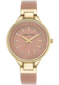 Zegarek damski Anne Klein AK-1408LPLP CYRKONIE różowy. Kolor: różowy #1