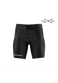 Spodenki Givova Bermuda Skin. Kolor: czarny. Sport: piłka nożna
