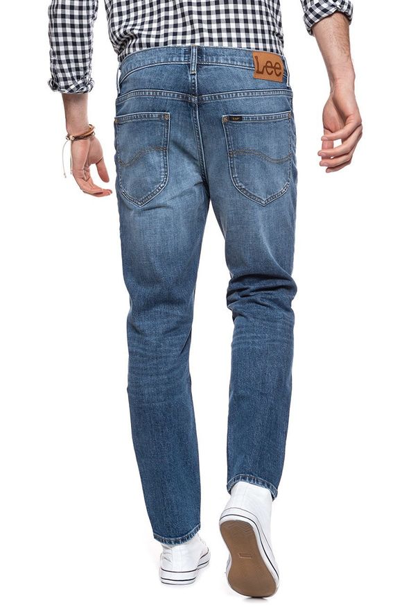 Lee - MĘSKIE SPODNIE JEANSOWE LEE RIDER CROPPED MID BOLD KANSAS L75GPLMK 112120905