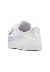 Puma - Dziecięce sneakersy Carina 3.0 Holo 2.0 PUMA. Kolor: biały, wielokolorowy, różowy