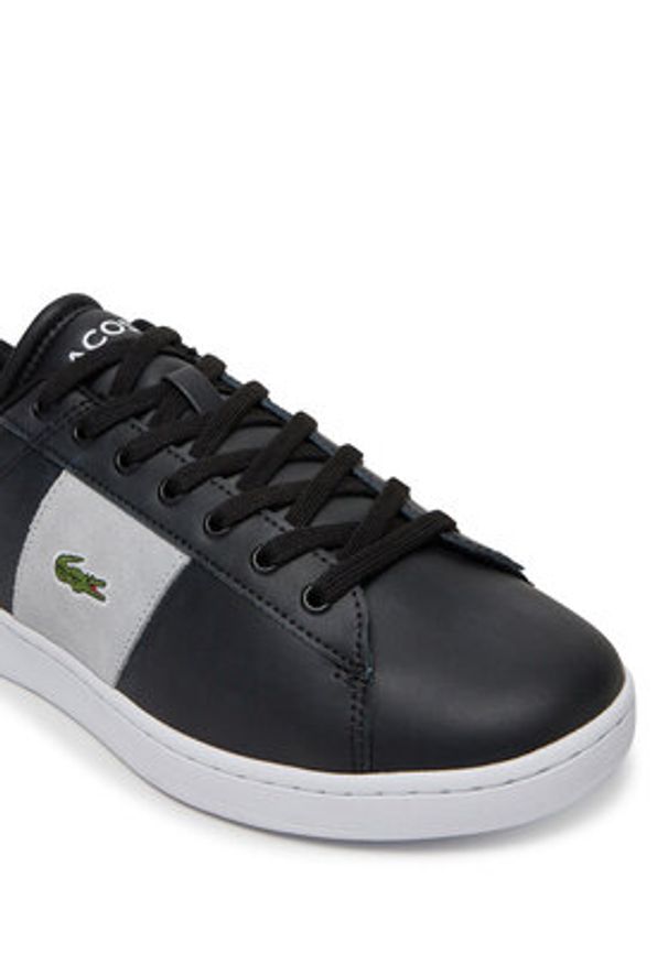Lacoste Sneakersy Carnaby 7-49SMA0034 Czarny. Kolor: czarny. Materiał: skóra