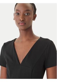 Hugo - HUGO Sukienka koktajlowa Kalamara-3 50533641 Czarny Slim Fit. Kolor: czarny. Materiał: syntetyk. Styl: wizytowy #4