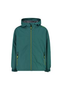 Kurtka dziecięca turystyczna CMP 39X7984. Kolor: zielony. Styl: sportowy. Sport: turystyka piesza #1