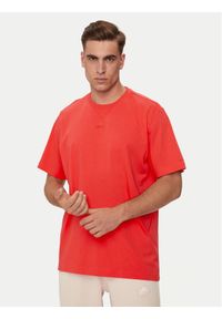 Adidas - adidas T-Shirt ALL SZN IR9110 Czerwony Loose Fit. Kolor: czerwony. Materiał: bawełna