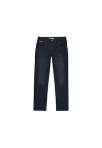 Lee - WRANGLER MĘSKIE SPODNIE JEANSOWE TEXAS SLIM MIDNIGHT RODEO 112358219 #5