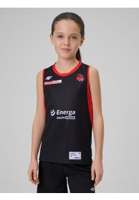 4f - 4F Koszulka meczowa replika wyjazdowa z sezonu 2024/25 dziecięca 4F x MMKS Katarzynki Toruń - multikolor 98/104. Typ kołnierza: dekolt w serek. Kolor: wielokolorowy. Materiał: włókno, dzianina, syntetyk, materiał. Wzór: aplikacja, gładki, ze splotem. Sezon: lato. Sport: fitness, koszykówka #1