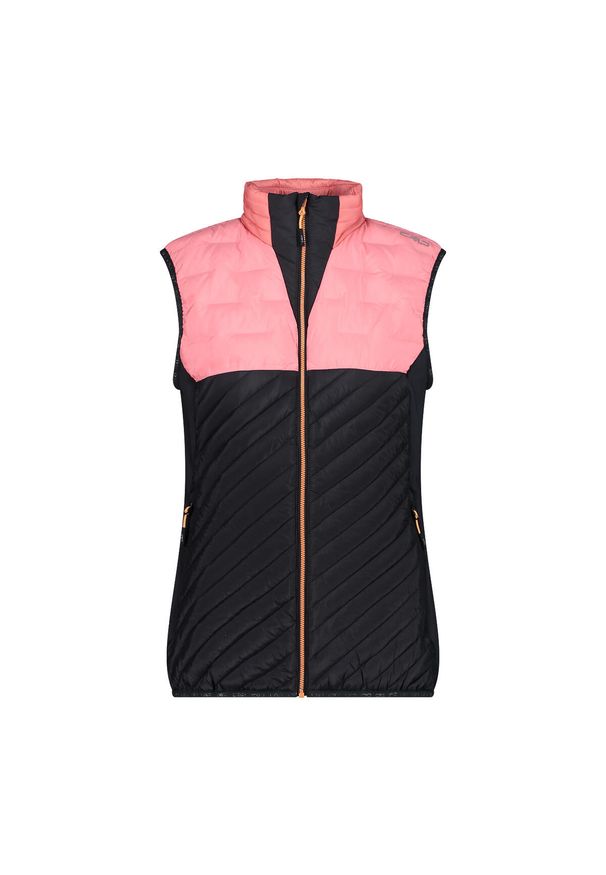 Damska kurtka bez rękawów CMP Unlimitech. Kolor: czarny. Długość rękawa: bez rękawów. Sezon: jesień