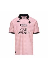 Kappa - Trzecia koszulka dla dzieci Metz Kombat 2024/25. Kolor: wielokolorowy, czarny, różowy. Sport: piłka nożna #1