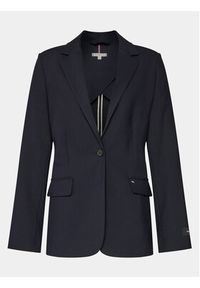 TOMMY HILFIGER - Tommy Hilfiger Marynarka Regular Sb Blazer WW0WW40496 Niebieski Regular Fit. Kolor: niebieski. Materiał: syntetyk #5