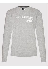 New Balance Bluza Classic Core Fleece WT03811 Szary Relaxed Fit. Kolor: szary. Materiał: syntetyk