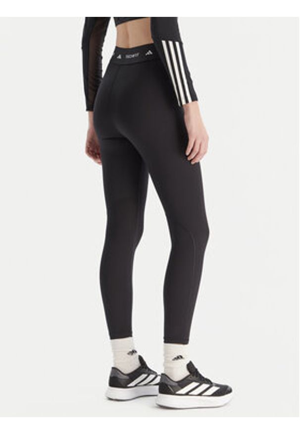 Adidas - adidas Legginsy Techfit IT2273 Czarny Slim Fit. Kolor: czarny. Materiał: syntetyk. Technologia: Techfit (Adidas)