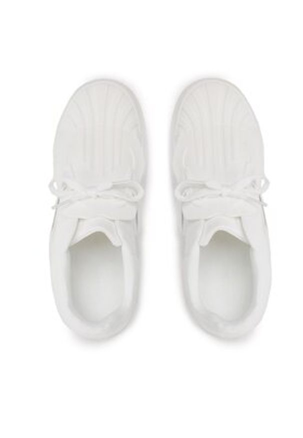 Jenny Fairy Sneakersy TS5193-01 Biały. Kolor: biały. Materiał: skóra