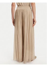 ViCOLO Spodnie palazzo TD0021 Beżowy Regular Fit. Kolor: beżowy. Materiał: wiskoza #2