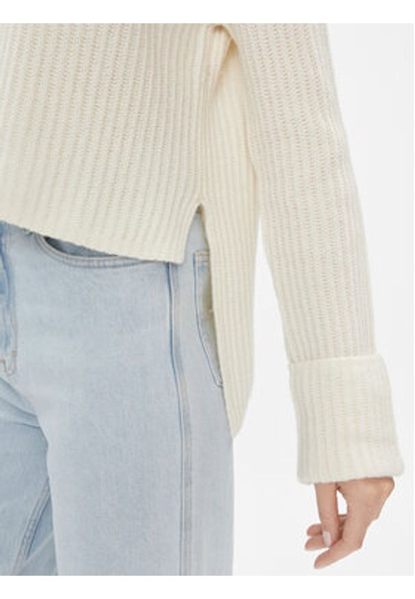 MAX&Co. Sweter Notte 73641623 Beżowy Regular Fit. Kolor: beżowy. Materiał: wełna