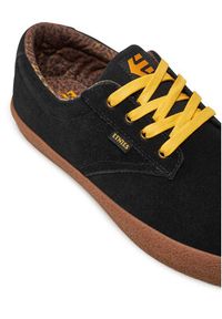 Etnies Sneakersy Jameson Vulc X Dystopia 4107000576 Czarny. Kolor: czarny. Materiał: skóra, zamsz