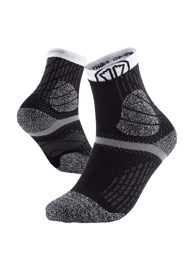 SIDAS - Skarpeta szlak doroslych Sidas Trail Protect ochrona, wsparcie i wysokosc kostki. Kolor: czarny, wielokolorowy, biały. Sport: bieganie