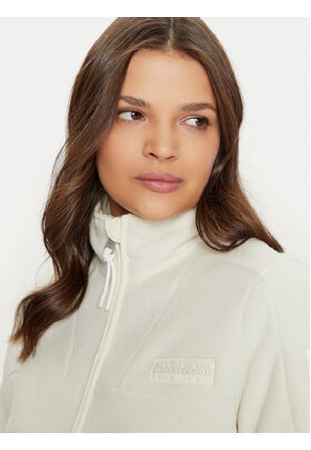 Napapijri Polar Yupik NP0A4I55 Beżowy Regular Fit. Kolor: beżowy. Materiał: syntetyk