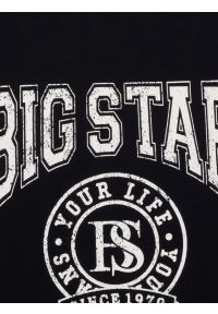 Big-Star - Koszulka chłopięca z nadrukiem czarna Mauter 906. Okazja: na co dzień, na uczelnię. Kolor: czarny. Materiał: dzianina, jeans, dresówka. Wzór: nadruk. Styl: casual, klasyczny, młodzieżowy #2