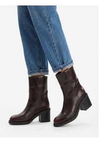 U.S. Polo Assn. Botki EO-KATIA001W/EY1 Brązowy. Kolor: brązowy. Materiał: materiał #2