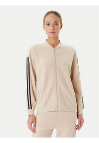 EA7 Emporio Armani Bluza 7W000566 AF15528 U1046 Beżowy Relaxed Fit. Kolor: beżowy. Materiał: syntetyk