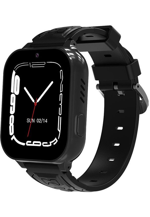 SILICON POWER - Blavec Smartwatch K02 Kids (SWK02-B) czarny. Rodzaj zegarka: smartwatch. Kolor: czarny