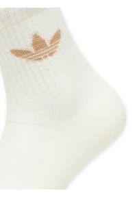 Adidas - adidas Zestaw 6 par wysokich skarpet unisex Trefoil Cushion JY2678 Kolorowy. Materiał: materiał, bawełna. Wzór: kolorowy #7