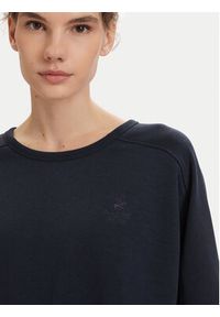 Beverly Hills Polo Club T-Shirt P-SS26W-TS0081 Granatowy Oversize. Typ kołnierza: polo. Kolor: niebieski. Materiał: syntetyk #3