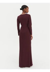 Rinascimento Sukienka koktajlowa CFC0126572003 Bordowy Slim Fit. Kolor: czerwony. Materiał: syntetyk. Styl: wizytowy #5