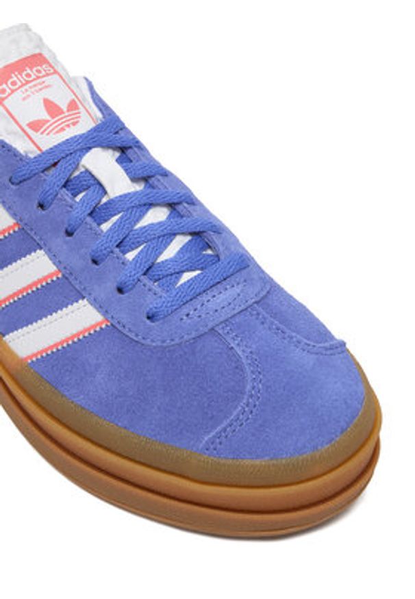 Adidas - adidas Sneakersy Gazelle Bold J IH6454 Fioletowy. Kolor: fioletowy. Materiał: skóra, zamsz. Model: Adidas Gazelle